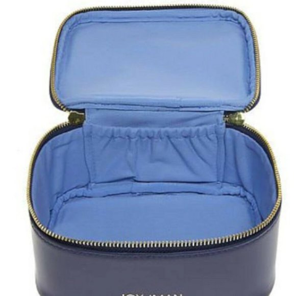 Joy & Iman 2-Piece Leather Travel Pouches - Picture 9 of 16